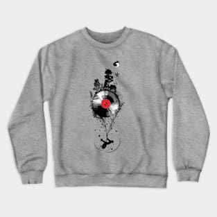 d  vinyl world Crewneck Sweatshirt